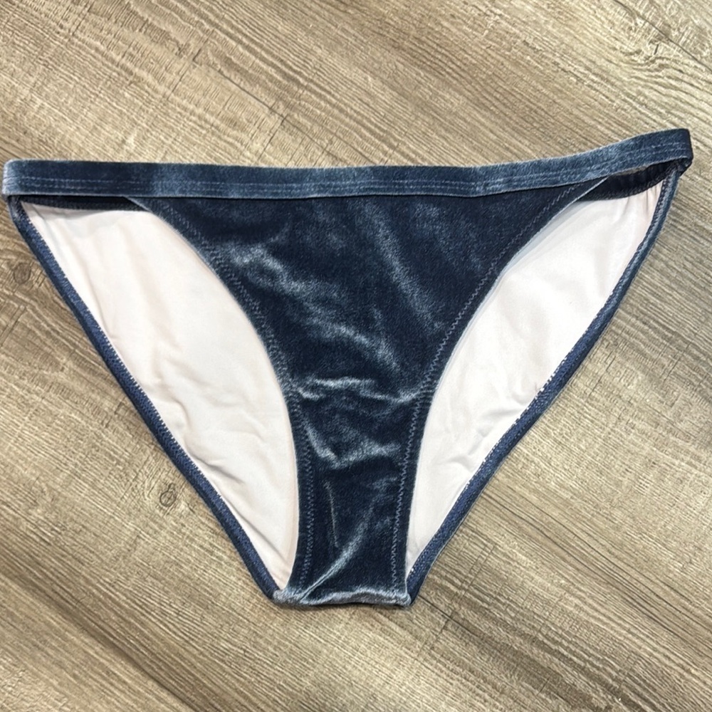 🩶Cupshe Blue Bikini Swimwear Classic Cut